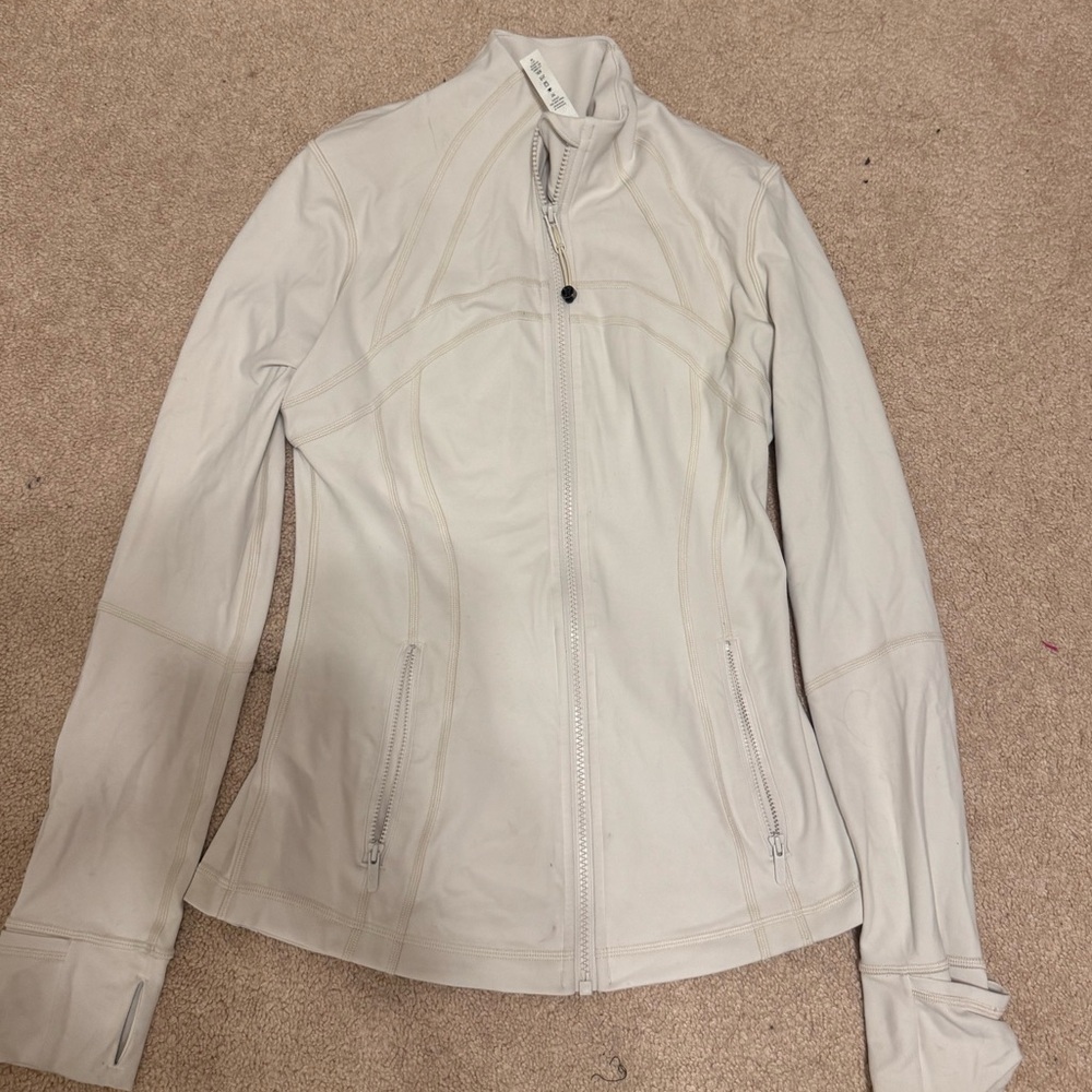 Lululemon Cream Define Jacket Size 6 - image 1
